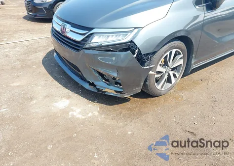 2019 Honda Odyssey Elite z USA, uszkodzony, nr VIN 5FNRL6H97KB094676